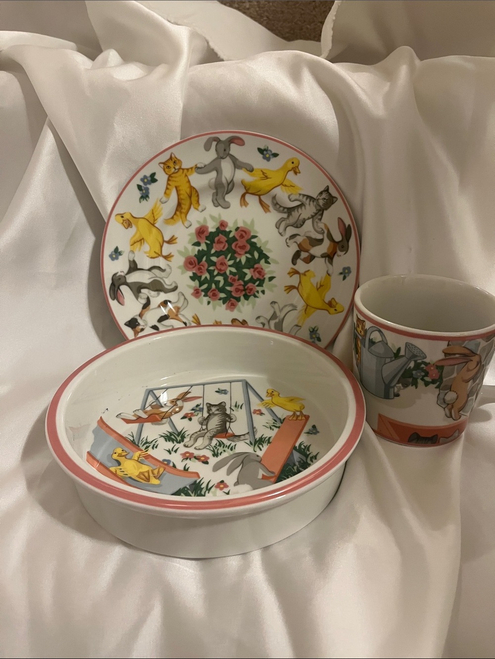 Tiffany Playground by Tiffany & Co.  - Plate, Bowl & Cup